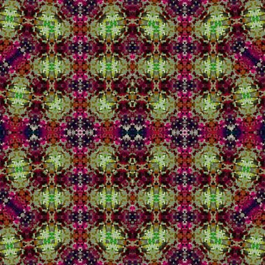 Kusursuz simetrik desen. Kusursuz bir doku. Soyut arkaplan