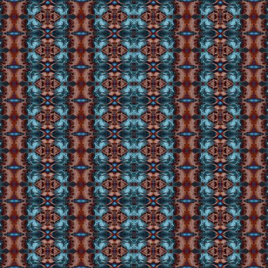 Kusursuz simetrik desen. Kusursuz bir doku. Soyut arkaplan