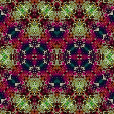 Kusursuz simetrik desen. Kusursuz bir doku. Soyut arkaplan