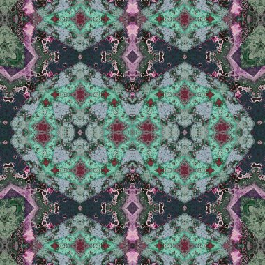 Kusursuz simetrik desen. Kusursuz bir doku. Soyut arkaplan