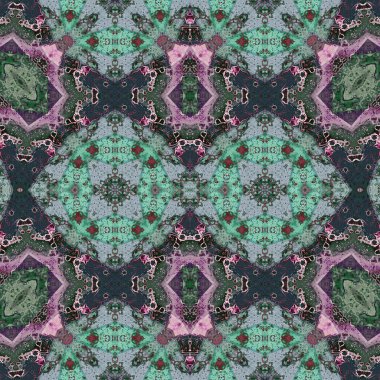 Kusursuz simetrik desen. Kusursuz bir doku. Soyut arkaplan