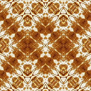 Kusursuz simetrik desen. Kusursuz bir doku. Soyut arkaplan