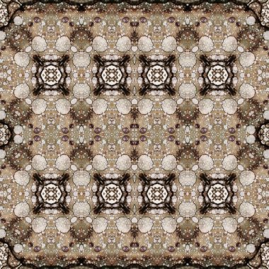 Kusursuz simetrik desen. Kusursuz bir doku. Soyut arkaplan