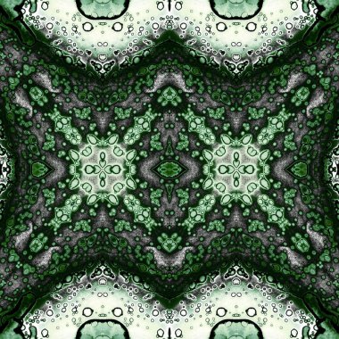 Kusursuz simetrik desen. Kusursuz bir doku. Soyut arkaplan