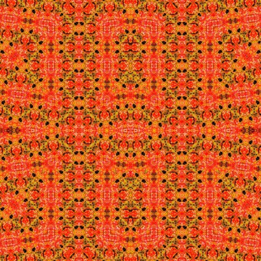 Kusursuz simetrik desen. Kusursuz bir doku. Soyut arkaplan