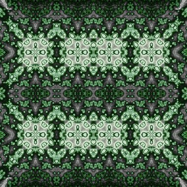 Kusursuz simetrik desen. Kusursuz bir doku. Soyut arkaplan