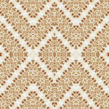 Kusursuz simetrik desen. Kusursuz bir doku. Soyut arkaplan