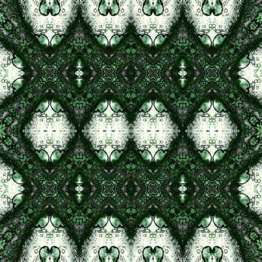 Kusursuz simetrik desen. Kusursuz bir doku. Soyut arkaplan