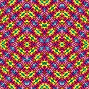 Kusursuz simetrik desen. Kusursuz bir doku. Soyut arkaplan