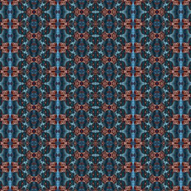 Kusursuz simetrik desen. Kusursuz bir doku. Soyut arkaplan