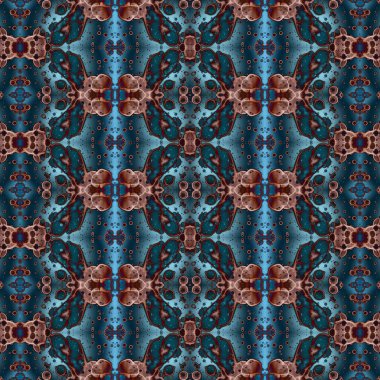 Kusursuz simetrik desen. Kusursuz bir doku. Soyut arkaplan