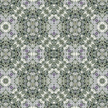 Kusursuz simetrik desen. Kusursuz bir doku. Soyut arkaplan