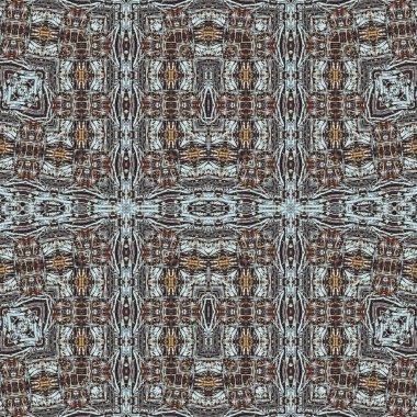 Kusursuz simetrik desen. Kusursuz bir doku. Soyut arkaplan