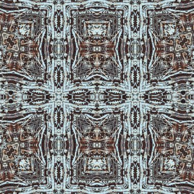 Kusursuz simetrik desen. Kusursuz bir doku. Soyut arkaplan