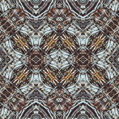 Kusursuz simetrik desen. Kusursuz bir doku. Soyut arkaplan