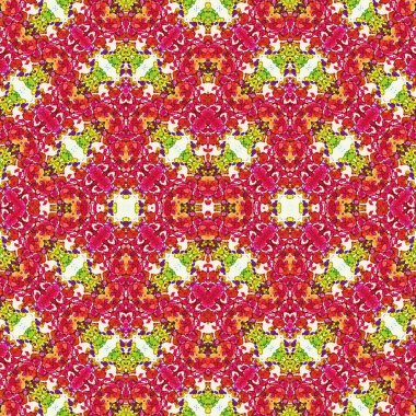 Kusursuz simetrik desen. Kusursuz bir doku. Soyut arkaplan