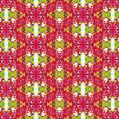 Kusursuz simetrik desen. Kusursuz bir doku. Soyut arkaplan