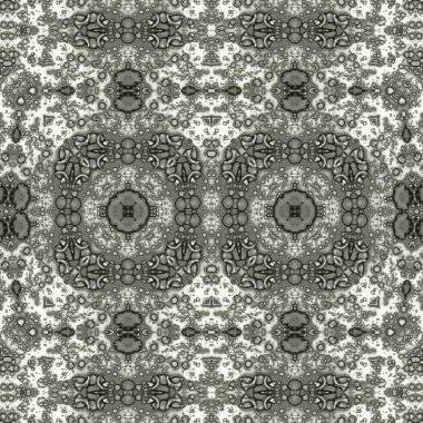 Kusursuz simetrik desen. Kusursuz bir doku. Soyut arkaplan