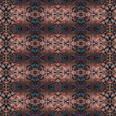 Kusursuz simetrik desen. Kusursuz bir doku. Soyut arkaplan