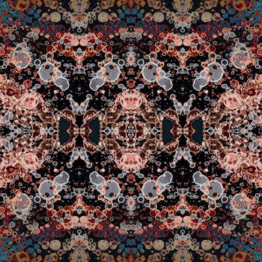 Kusursuz simetrik desen. Kusursuz bir doku. Soyut arkaplan