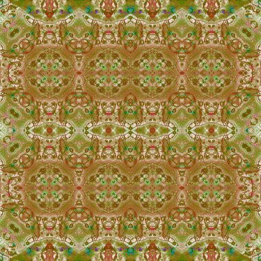 Kusursuz simetrik desen. Kusursuz bir doku. Soyut arkaplan