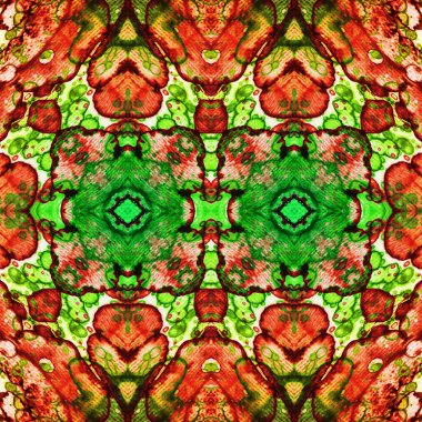 Kusursuz simetrik desen. Kusursuz bir doku. Soyut arkaplan