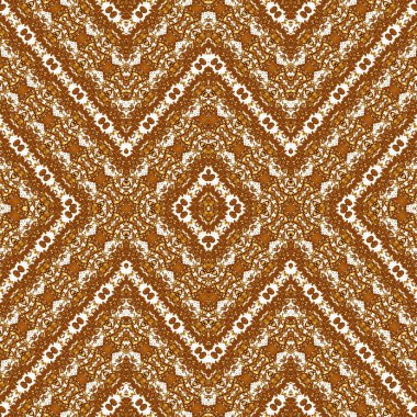 Kusursuz simetrik desen. Kusursuz bir doku. Soyut arkaplan