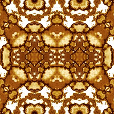 Kusursuz simetrik desen. Kusursuz bir doku. Soyut arkaplan