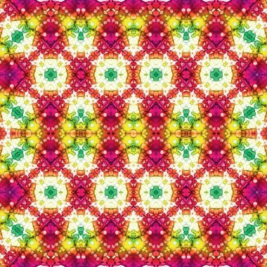 Kusursuz simetrik desen. Kusursuz bir doku. Soyut arkaplan