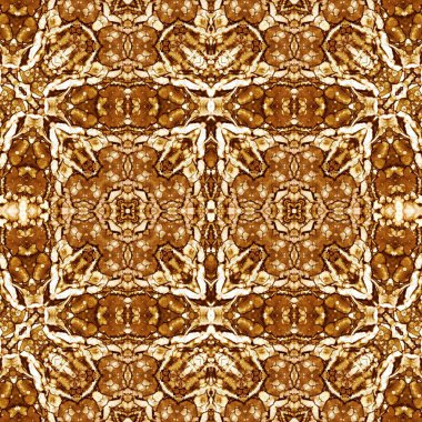 Kusursuz simetrik desen. Kusursuz bir doku. Soyut arkaplan