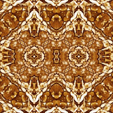 Kusursuz simetrik desen. Kusursuz bir doku. Soyut arkaplan