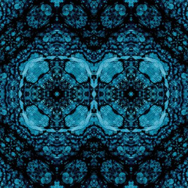 Kusursuz simetrik desen. Kusursuz bir doku. Soyut arkaplan