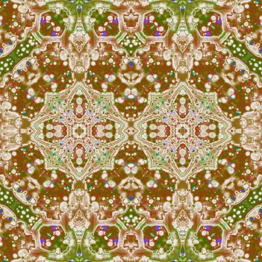 Kusursuz simetrik desen. Kusursuz bir doku. Soyut arkaplan