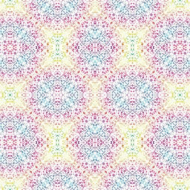 Kusursuz simetrik desen. Kusursuz bir doku. Soyut arkaplan