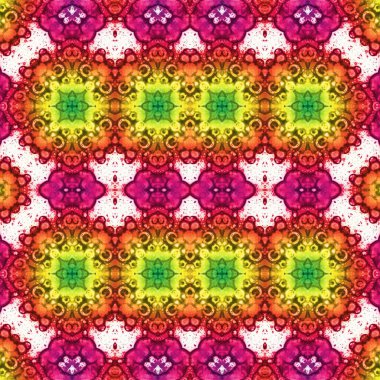 Kusursuz simetrik desen. Kusursuz bir doku. Soyut arkaplan