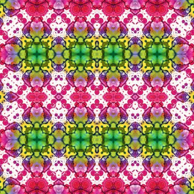 Kusursuz simetrik desen. Kusursuz bir doku. Soyut arkaplan