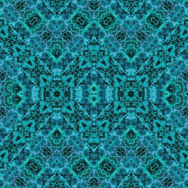 Kusursuz simetrik desen. Kusursuz bir doku. Soyut arkaplan