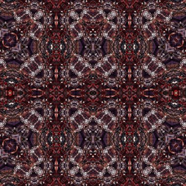 Kusursuz simetrik desen. Kusursuz bir doku. Soyut arkaplan