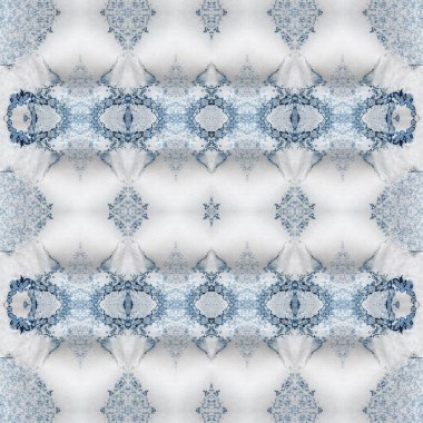 Kusursuz simetrik desen. Kusursuz bir doku. Soyut arkaplan