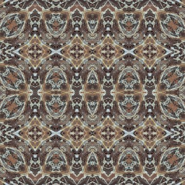 Kusursuz simetrik desen. Kusursuz bir doku. Soyut arkaplan