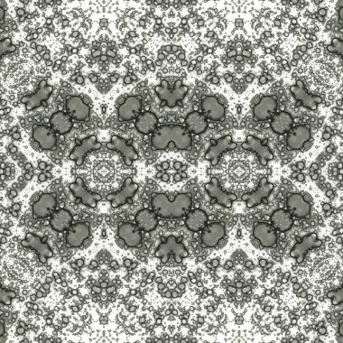 Kusursuz simetrik desen. Kusursuz bir doku. Soyut arkaplan