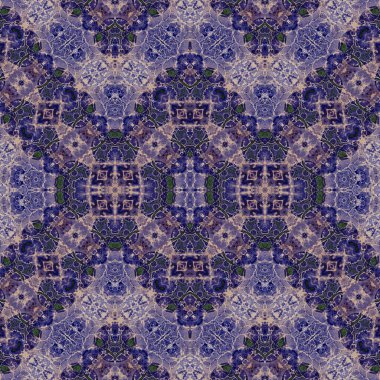 Kusursuz simetrik desen. Kusursuz bir doku. Soyut arkaplan