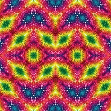 Kusursuz simetrik desen. Kusursuz bir doku. Soyut arkaplan