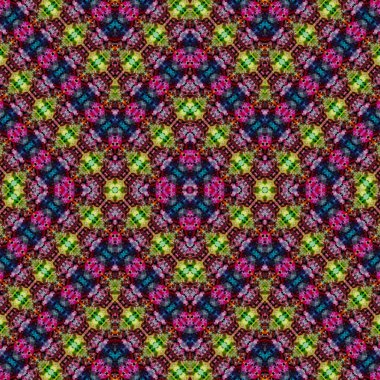 Kusursuz simetrik desen. Kusursuz bir doku. Soyut arkaplan