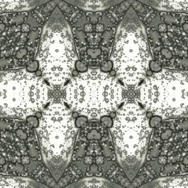 Kusursuz simetrik desen. Kusursuz bir doku. Soyut arkaplan