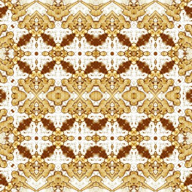 Kusursuz simetrik desen. Kusursuz bir doku. Soyut arkaplan