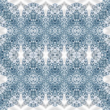 Kusursuz simetrik desen. Kusursuz bir doku. Soyut arkaplan