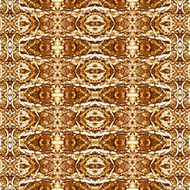 Kusursuz simetrik desen. Kusursuz bir doku. Soyut arkaplan