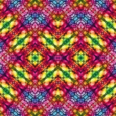 Kusursuz simetrik desen. Kusursuz bir doku. Soyut arkaplan