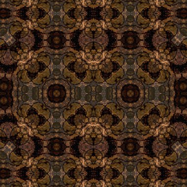 Kusursuz simetrik desen. Kusursuz bir doku. Soyut arkaplan